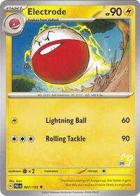 Electrode - Pikachu 25 (067/193) [Battle Academy 2024]