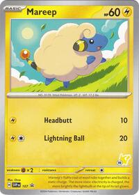 Mareep - Pikachu 19 (107) [Battle Academy 2024]
