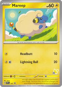 Mareep - Pikachu 45 (107) [Battle Academy 2024]