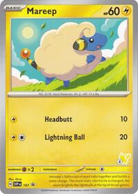 Mareep - Pikachu 2 (107) [Battle Academy 2024]