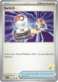 Switch - Pikachu 36 (194/198) [Battle Academy 2024]