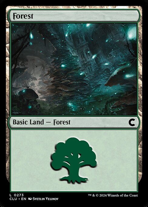 Forest (273) [Ravnica: Clue Edition]