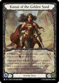 Kassai of the Golden Sand - HER110 (HER110) [Flesh and Blood Promo Cards]