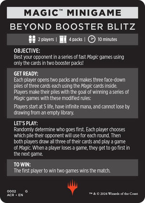 Magic Minigame: Beyond Booster Blitz (2) [Assassin's Creed]