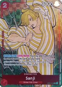 Sanji (English Version 1st Anniversary Set) (OP01-013) [One Piece Promotion Cards]