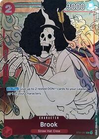 Brook (English Version 1st Anniversary Set) (ST01-011) [One Piece Promotion Cards]