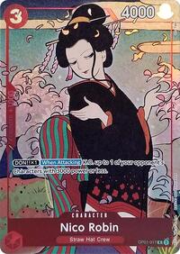 Nico Robin (English Version 1st Anniversary Set) (OP01-017) [One Piece Promotion Cards]