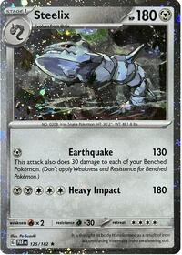 Steelix - 125/182 (Cosmos Holo) (125/182) [Miscellaneous Cards and Products]