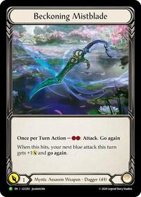 Beckoning Mistblade - LGS293 (LGS293) [Flesh and Blood Promo Cards]