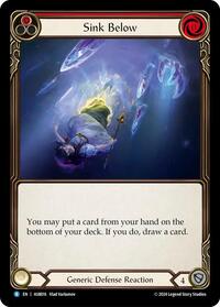Sink Below (Red) (ASB016) [Armory Deck Boltyn]