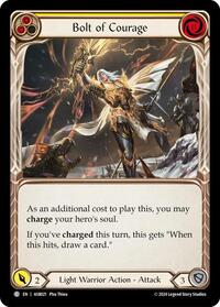 Bolt of Courage (Yellow) (ASB021) [Armory Deck Boltyn]