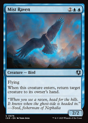Mist Raven (76) [Innistrad Remastered]