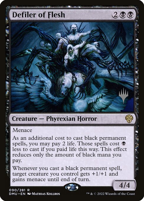Defiler of Flesh (90p) [Dominaria United Promos]