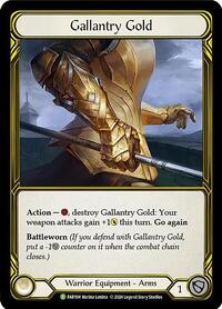 Gallantry Gold (Golden) - FAB104 (FAB104) [Flesh and Blood Promo Cards]