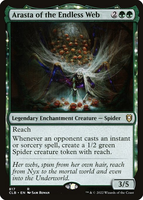 Arasta of the Endless Web (817) [Commander Legends: Battle for Baldur's Gate]