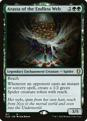 Arasta of the Endless Web (817) [Commander Legends: Battle for Baldur's Gate]
