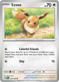 Eevee - 133/165 (Pokemon Together) (133/165) [Miscellaneous Cards and Products]