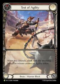 Test of Agility - LGS261 (LGS261) [Flesh and Blood Promo Cards]