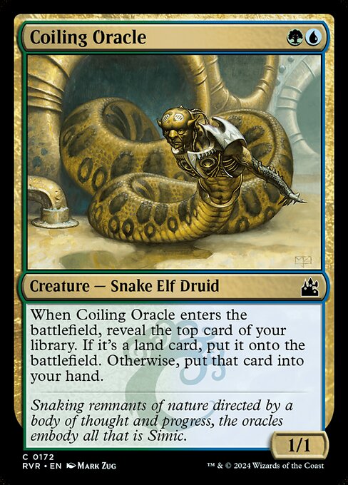 Coiling Oracle (172) [Ravnica Remastered]