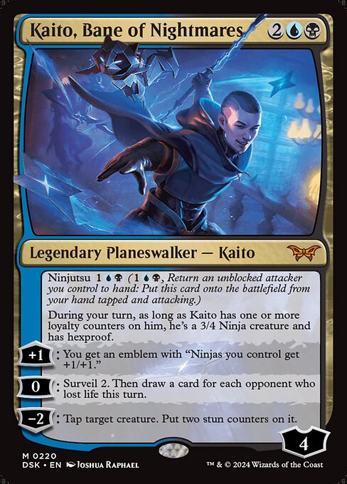 Kaito, Bane of Nightmares (220) [Duskmourn: House of Horror]