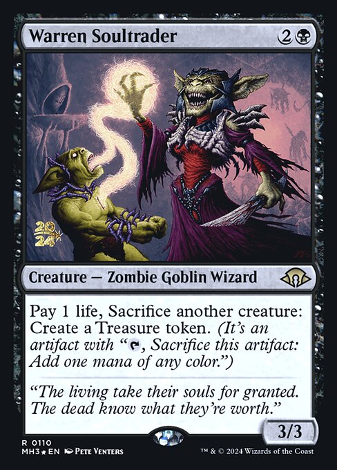 Warren Soultrader (110s) [Modern Horizons 3 Promos]