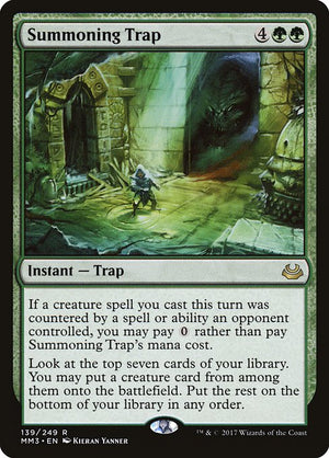 Summoning Trap (139) [Modern Masters 2017]
