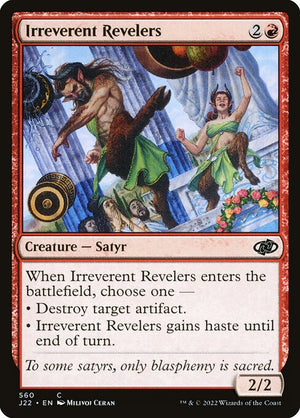 Irreverent Revelers (560) [Jumpstart 2022]