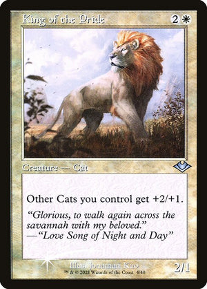 King of the Pride (4) [Modern Horizons 1 Timeshifts]