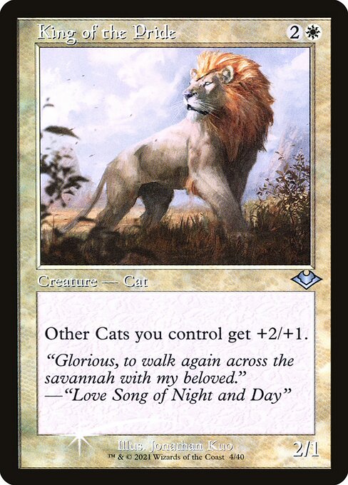 King of the Pride (4) [Modern Horizons 1 Timeshifts]
