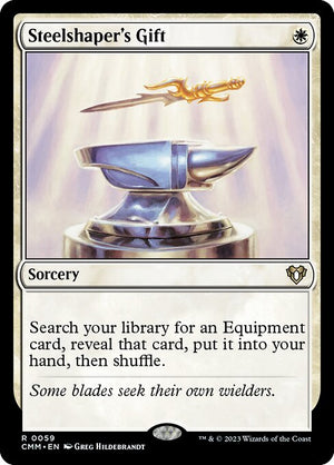 Steelshaper's Gift (59) [Commander Masters]