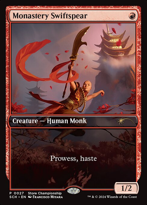 Monastery Swiftspear (27) [Store Championships]