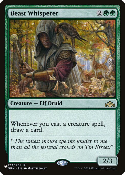 Beast Whisperer (GRN-123) [The List]