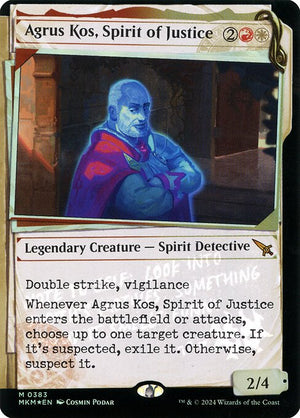 Agrus Kos, Spirit of Justice (383) [Murders at Karlov Manor] [Showcase]