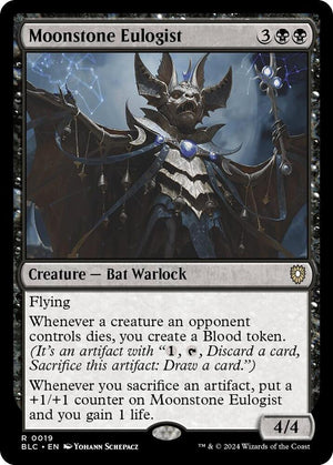 Moonstone Eulogist (19) [Bloomburrow Commander]