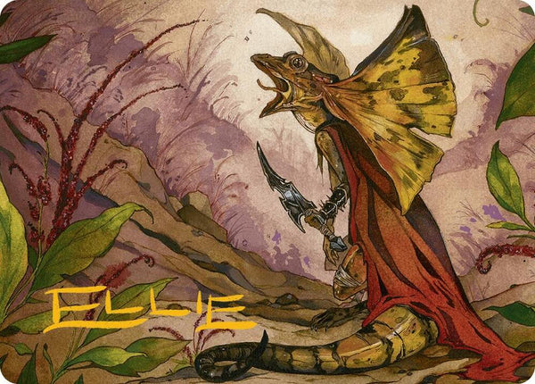 Hired Claw Art Card (Gold-Stamped Signature) (39) [Bloomburrow Art Series]