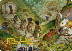 For the Common Good Art Card (43/54) (Gold-Stamped Signature) [Bloomburrow Art Series]