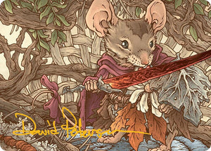 Mabel, Heir to Cragflame Art Card (Gold-Stamped Signature) (45) [Bloomburrow Art Series]