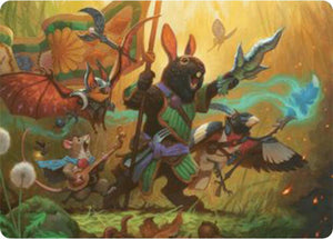 Valley Questcaller Art Card (4) [Bloomburrow Art Series]