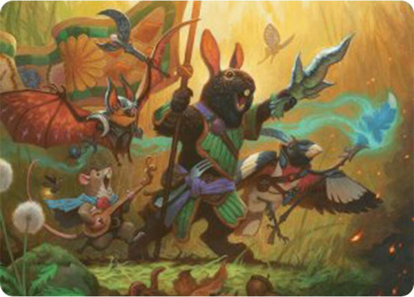 Valley Questcaller Art Card (4) [Bloomburrow Art Series]
