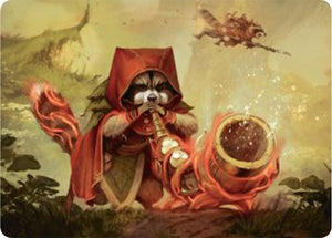 Raccoon Rallier Art Card (20) [Bloomburrow Art Series]