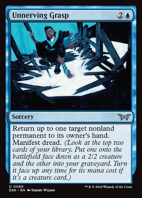 Unnerving Grasp (80) [Duskmourn: House of Horror]