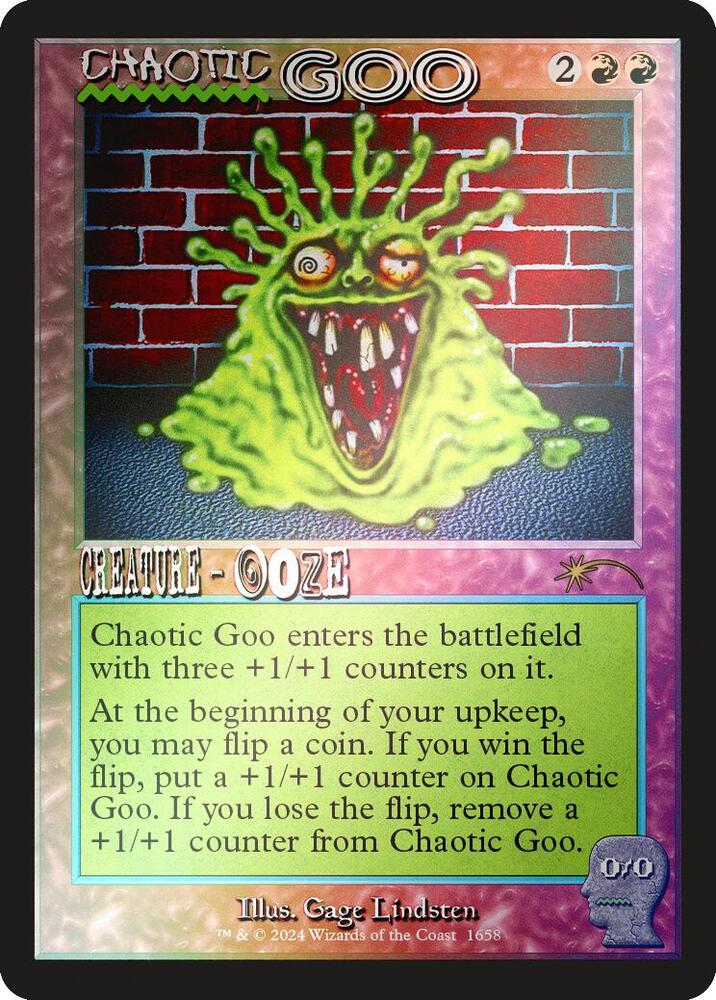 Chaotic Goo (Rainbow Foil) (1658) [Secret Lair Drop]