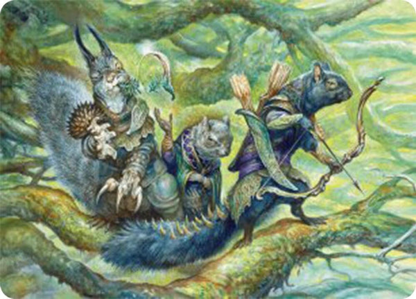 The Odd Acorn Gang Art Card (32) [Bloomburrow Art Series]