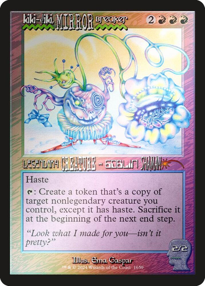 Kiki-Jiki, Mirror Breaker (Rainbow Foil) (1659) [Secret Lair Drop]