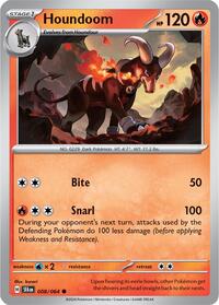 Houndoom - 008/064 (008/064) [SV Shrouded Fable]