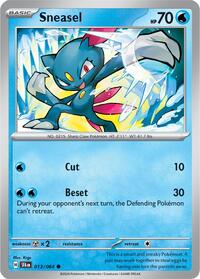 Sneasel (013/064) [SV Shrouded Fable]