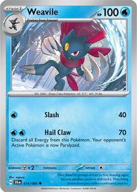 Weavile (014/064) [SV Shrouded Fable]