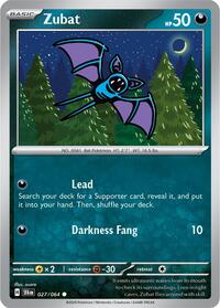 Zubat (027/064) [SV Shrouded Fable]