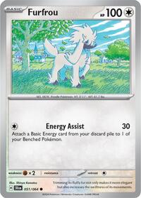 Furfrou (051/064) [SV Shrouded Fable]