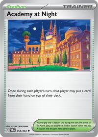 Academy at Night (054/064) [SV Shrouded Fable]